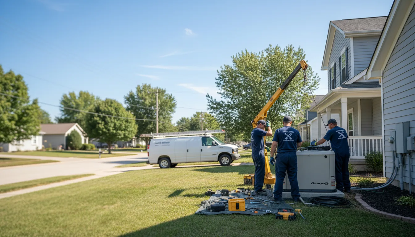 Generator Installation in Martinsville, IL near me